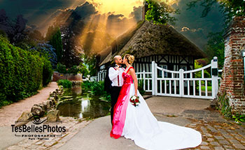 Photographe de mariage à La Saussaye – reportage photo authentique et professionnel