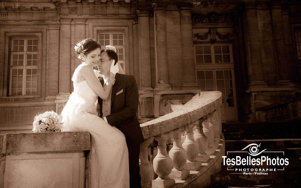 Photographe couple de mariage à Giverny