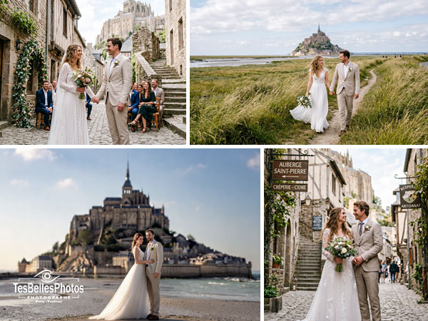 Tarifs photographe mariage au Mont-Saint-Michel – reportage photo